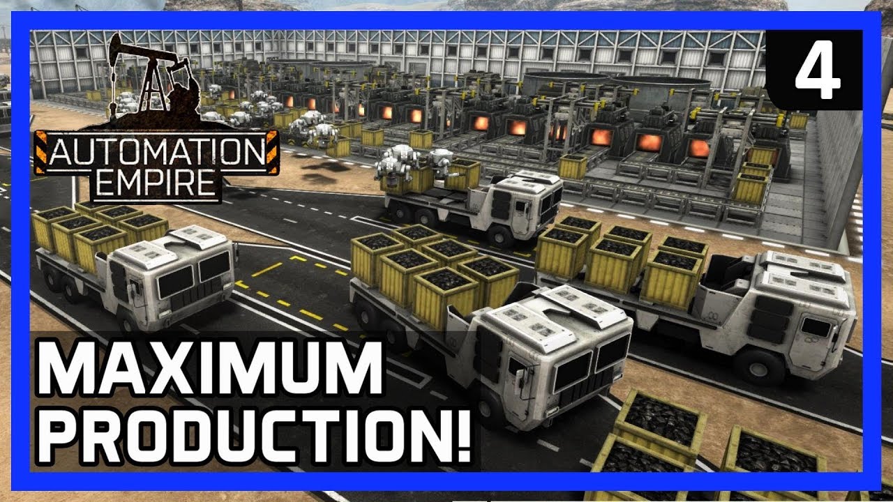 MAXIMUM PRODUCTION! - Automation Empire Gameplay Ep 4