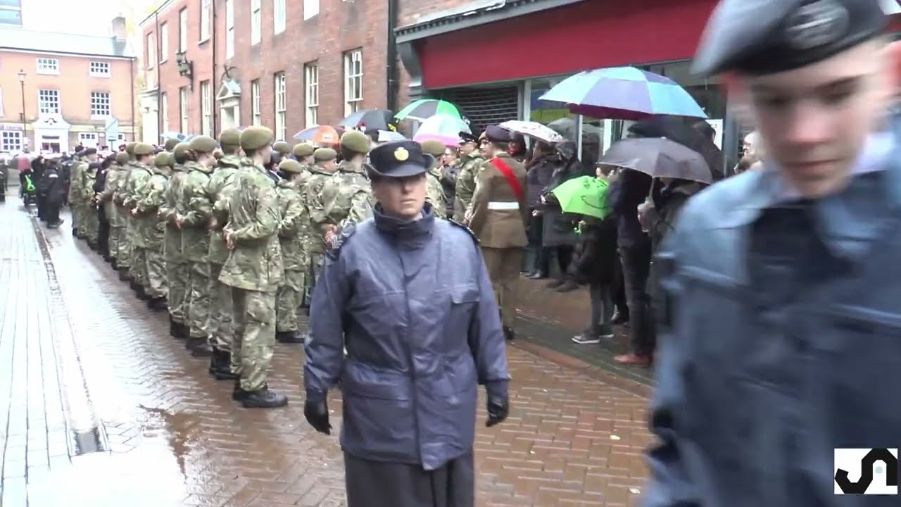 Royal British Legion, Tamworth  Remembrance Parade Muster 2023
