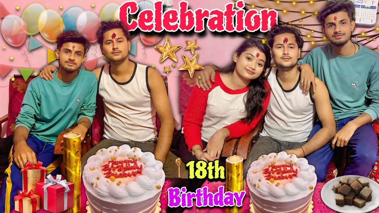 18th Birthday Celebration🎊 Happy Birthday Dada🎂 ||Sagar Vlog|| @SagarVlog-S 