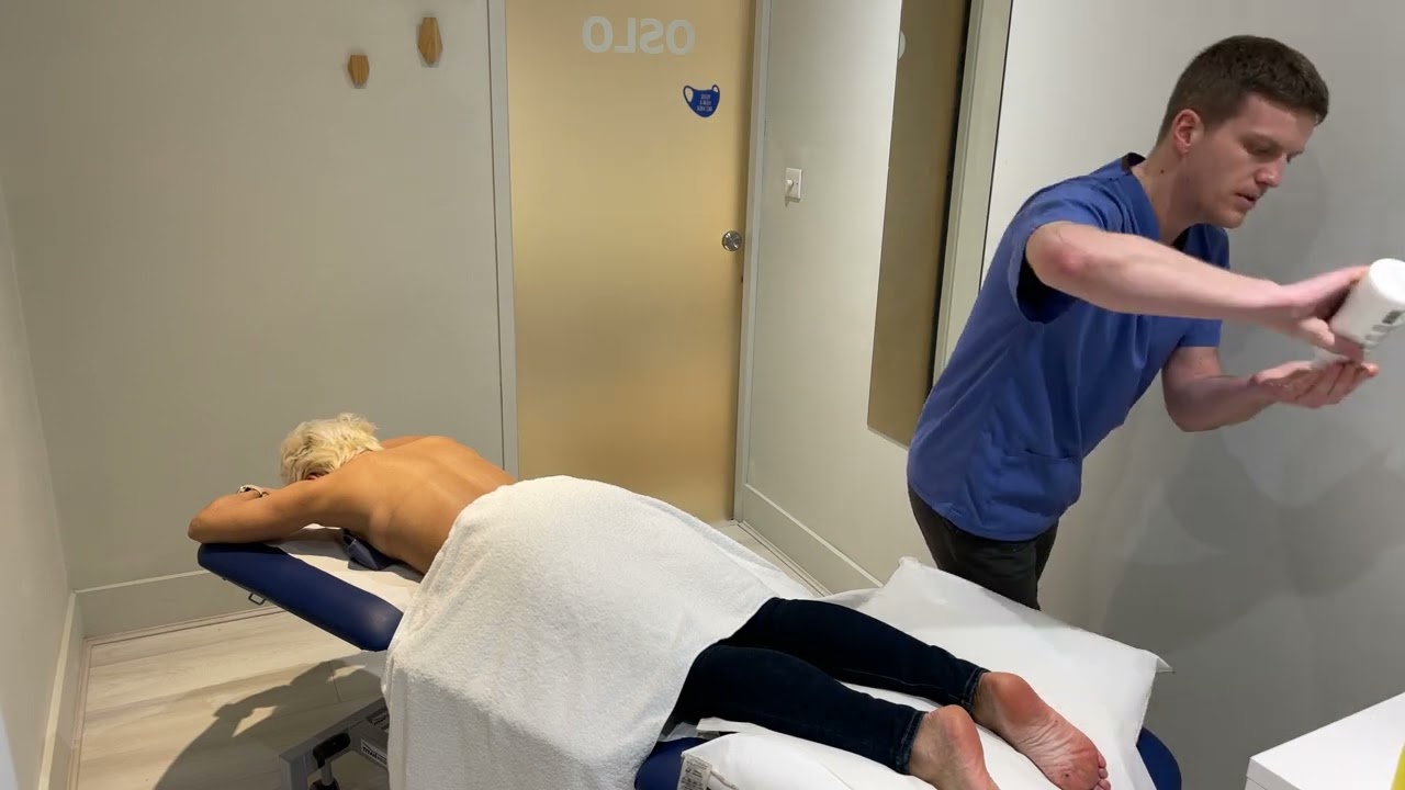 How to do a Sports Massage - Setting up