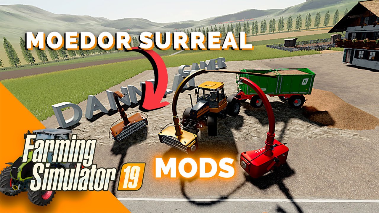 Mod Moedor BIZARRO de Madeira | FARMING SIMULATOR 19 MODS
