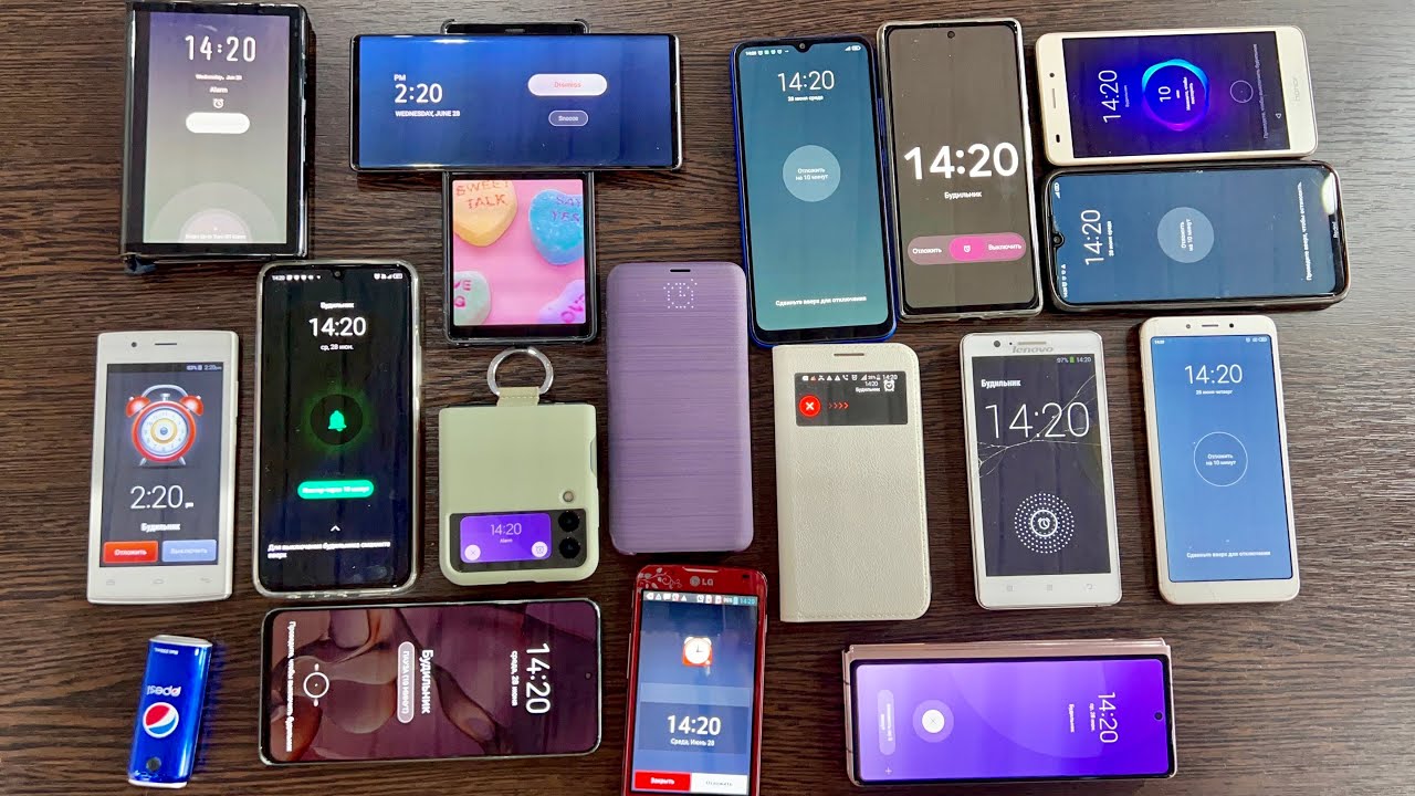 Chaos Among the Phones all the Alarm Clocks Ring at the Same Time Samsung