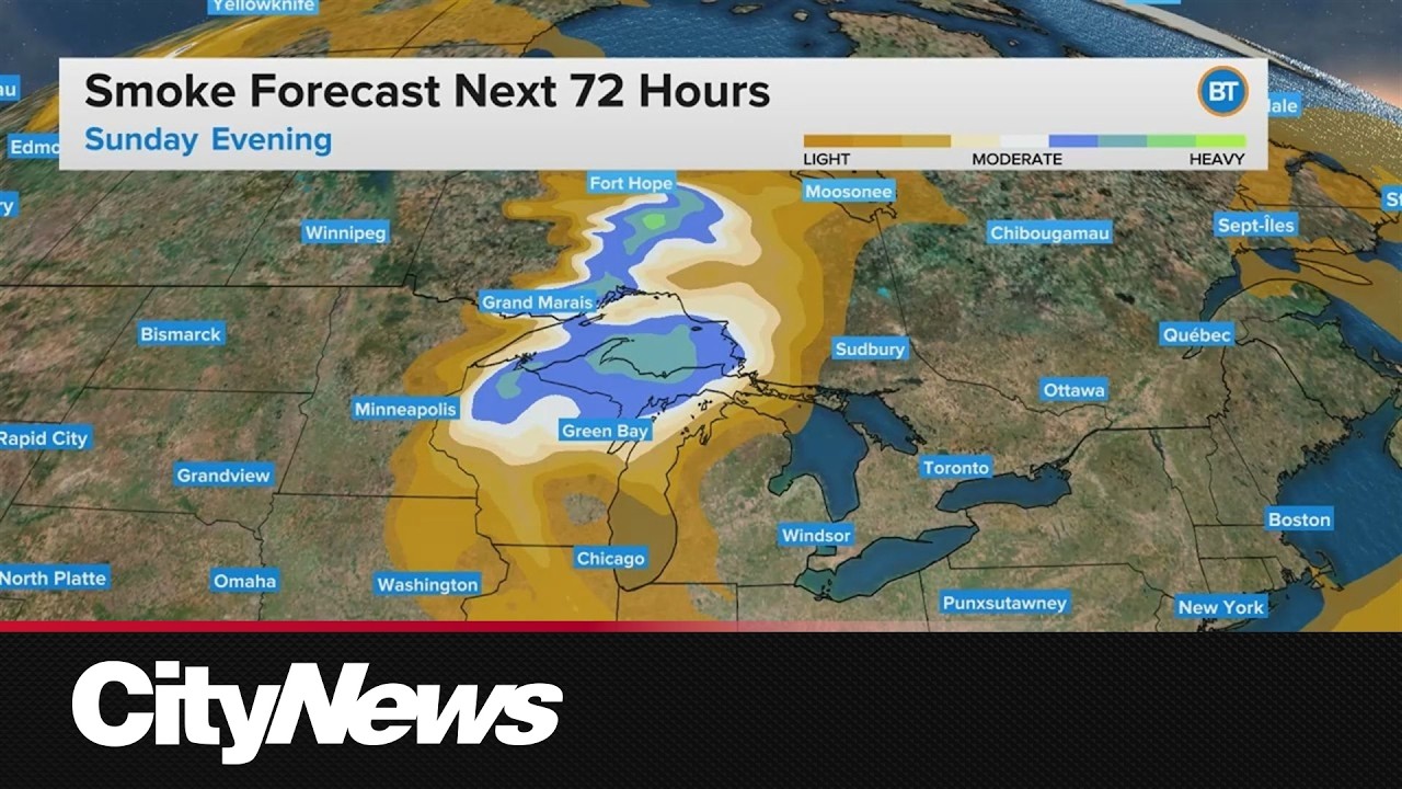 GTA remains under air quality warnings as wildfire smoke lingers