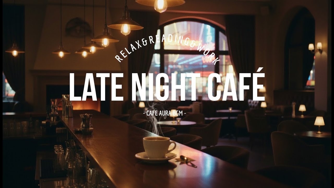 夜のレトロ喫茶で聴く大人BGM｜チル・作業・ナイトタイム　Late Night Retro Café Music for Chill, Work & Relax
