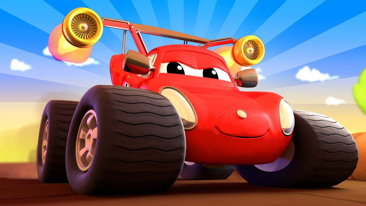 Cidade do Monster Truck | Max precisa de ajuda para construir uma pista de corrida!