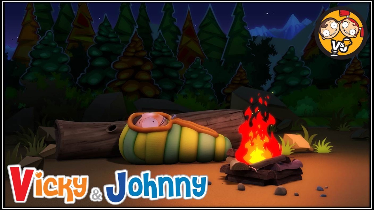Vicky & Johnny | Episode 51 | CAMP FIRE 2 | Full Episode for Kids | 2 MIN