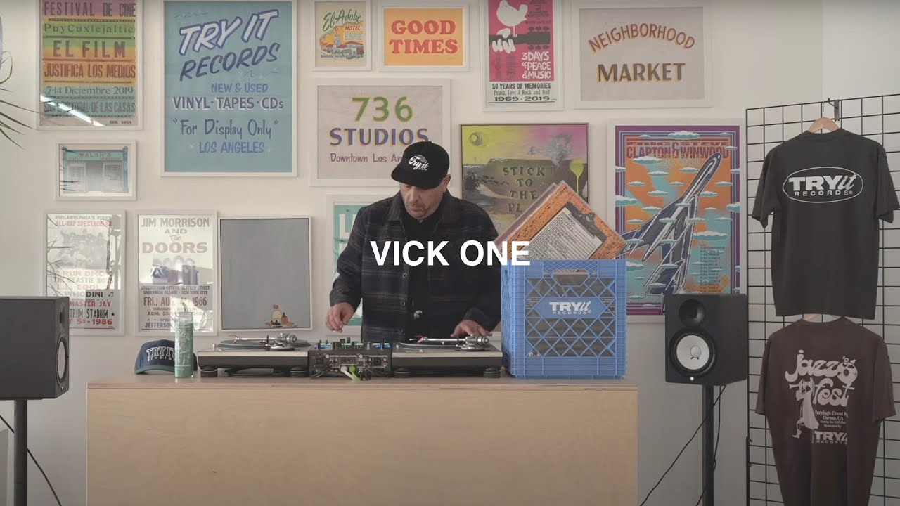 EP.6 Vick One - Vinyl instrumental set featuring tracks by Dilla, Madlib, Pete Rock & more
