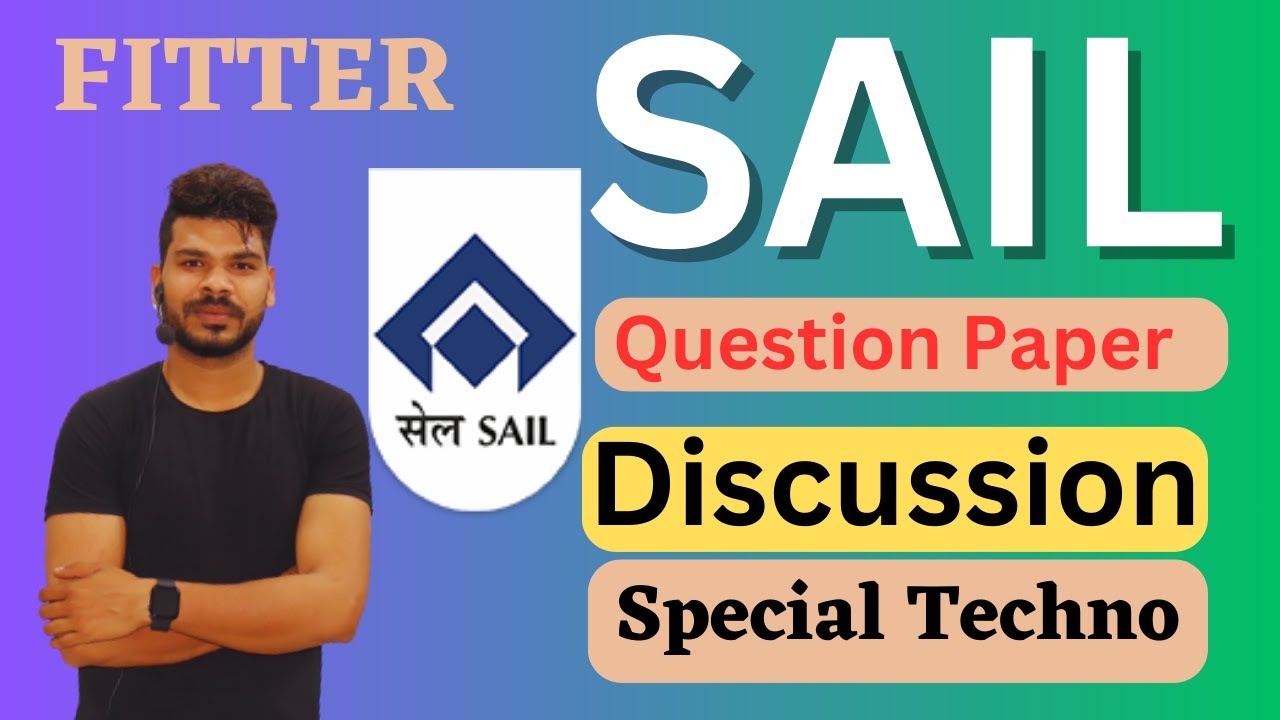 SAIL Rourkela Steel Plant ACTT Fitter Question Paper Live Discussion By Special Techno.