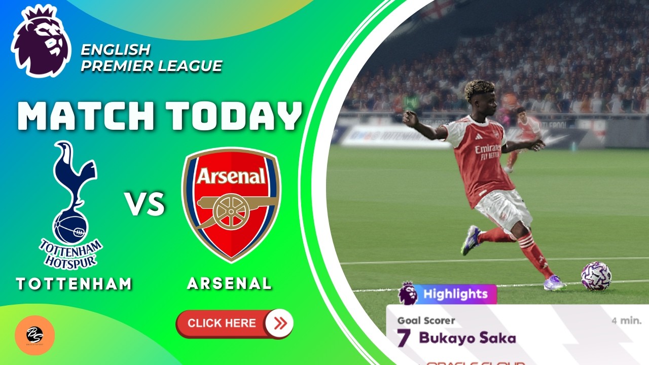 🔴 Tottenham Hotspurs vs Arsenal | North London Derby 2025/26 Full Match Gameplay Simulation