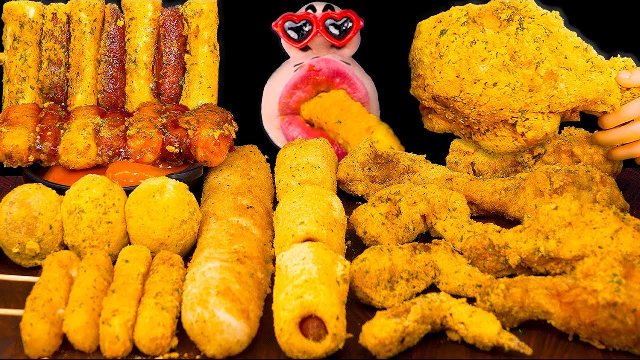 ASMR BBURINKLE PARTY И BUNMOJA TTEOKBOKKI MUKBANG ЗВУКИ ЕДЫ