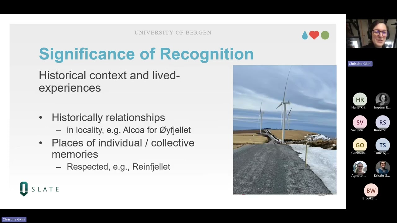BEL Lunch  Communities fairness perceptions in onshore wind deployment  reflections from two case st