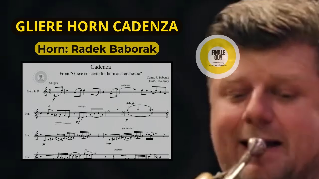 Cadenza Gliere / concerto op. 91 Gliere - Radek Baborak