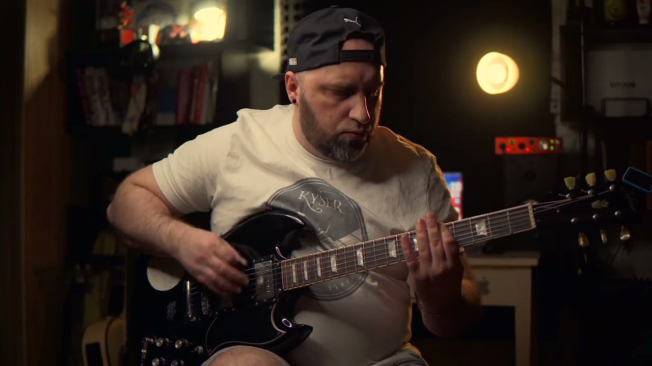 Metal Guitar Sketch in Drop A#