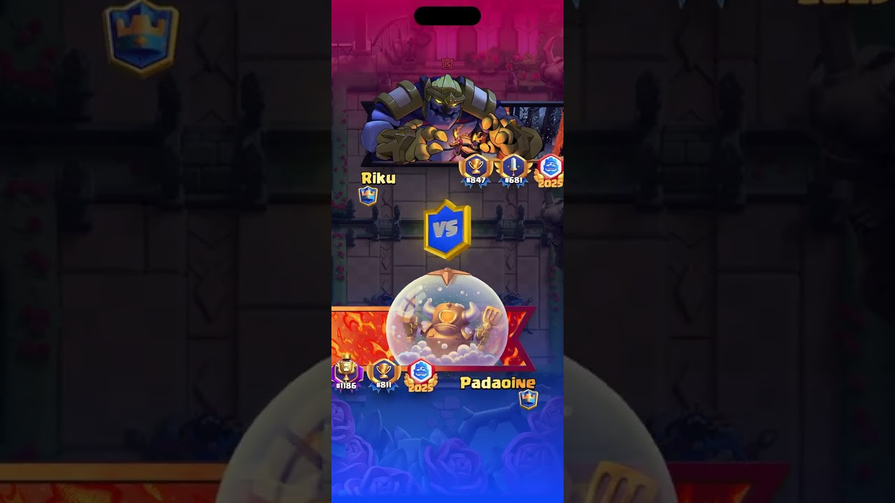 New classic pekka bridge spam deck (without hero goblins) for the current meta in Clash Royale 💪