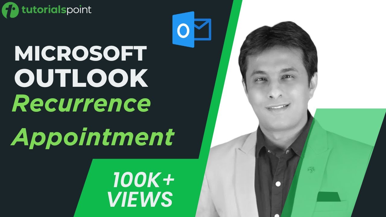 MS Outlook - Recurrence Appointment Outlook | Tutorialspoint