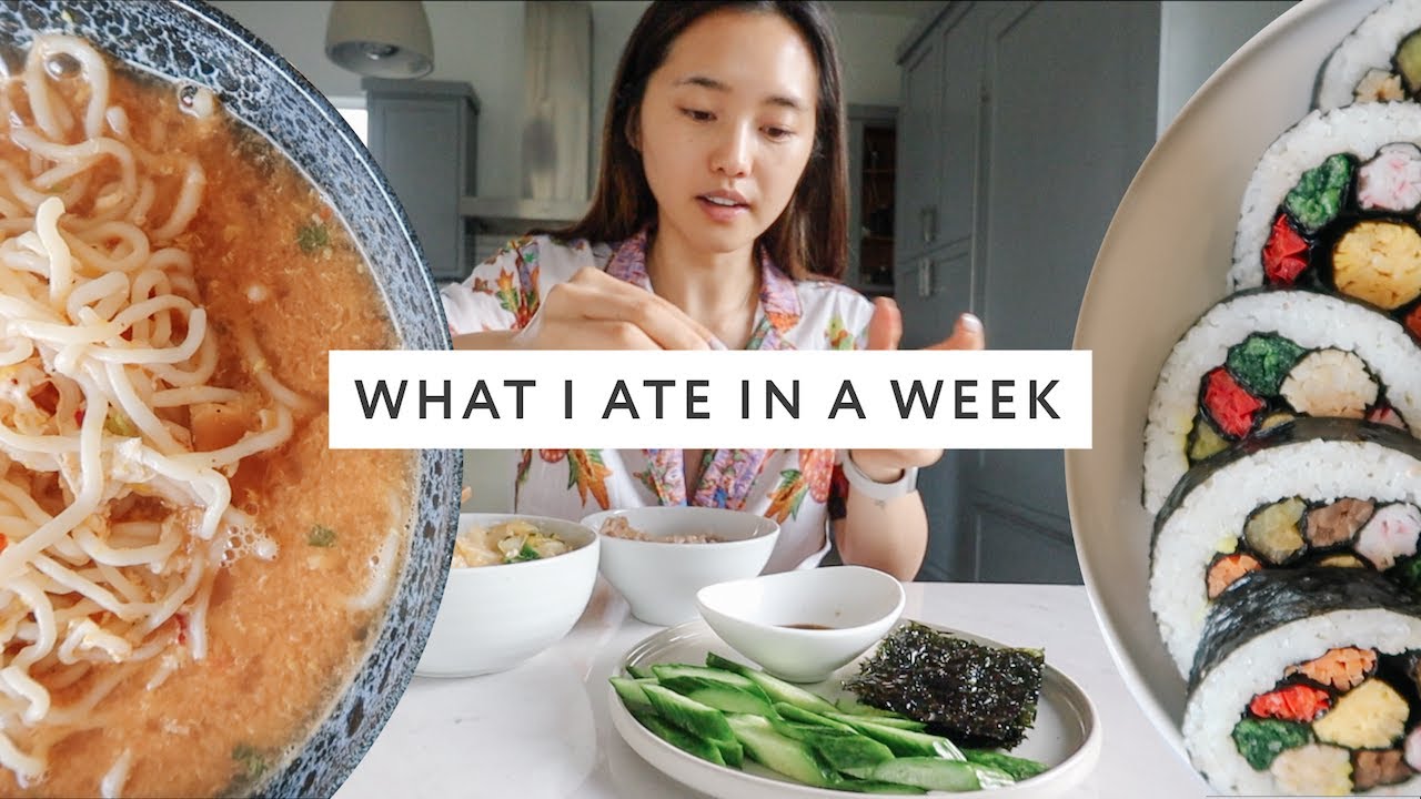 What I Ate In A Week (Healthy + Realistic)