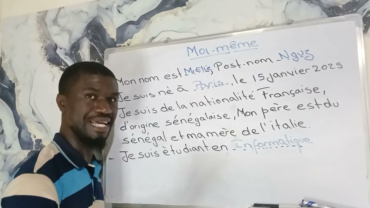 BEST WAY TO INTRODUCE YOURSELF IN FRENCH 🇫🇷