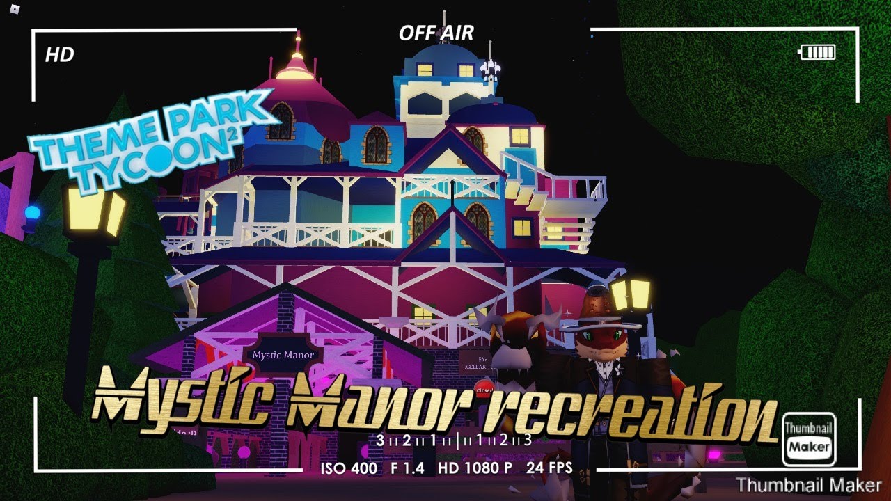 [ICE TEA in ROBLOX]TPT2 Mystic Manor 迷離大宅 Recreation