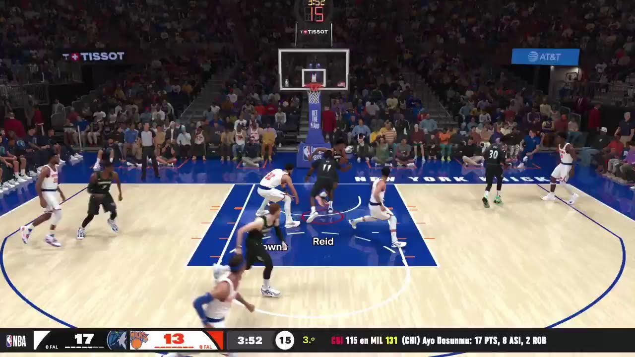 NBA 2k26 gameplay Enrique (New york knicks) vs Bobote(Minnesota) $500