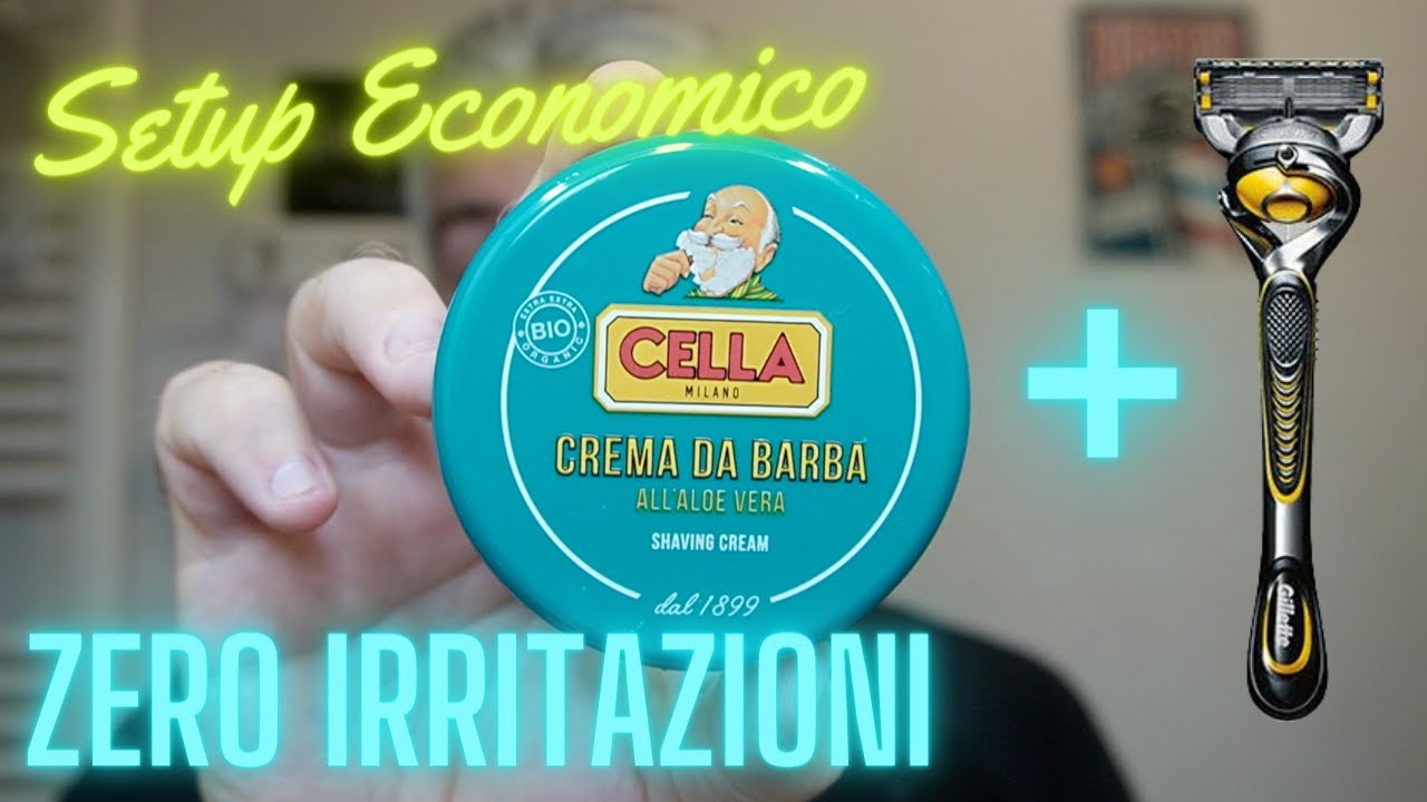 Rasatura senza irritazioni con CELLA Bio e Gillette Fusion ProShield - Wet Shaving per iniziare
