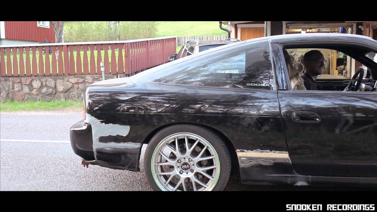 Driftbuild Nissan 200sx 1uz-fe | start up and drift test