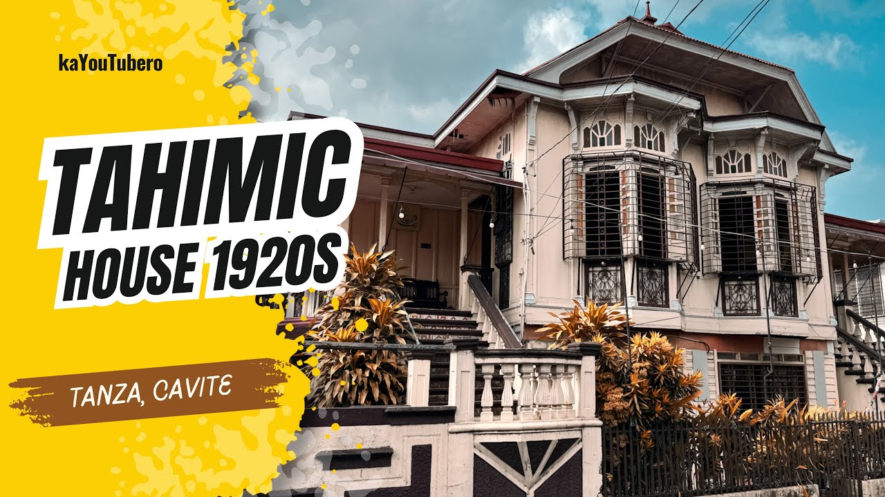 ART DECO STLYLED HOUSE IN CAVITE! THE TAHIMIC ANCESTRAL HOUSE 1920s | REPURPOSE HOUSE