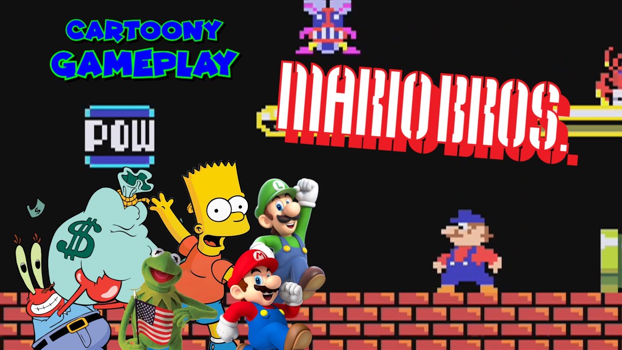 Cartoony Gameplay: Mario Bros.