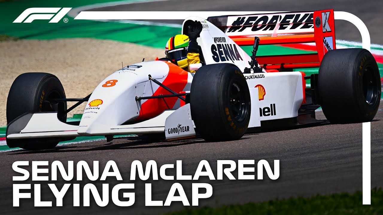Vettel’s Stunning Lap Of Imola In Senna's McLaren!