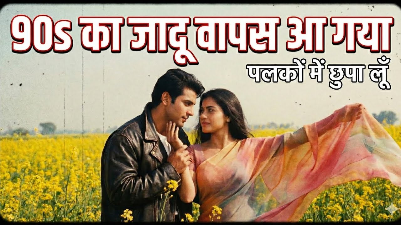 90's magic again! ❤️ | Palkon Mein Chhupa Loon (Original Song) | Best Romantic Song 2025