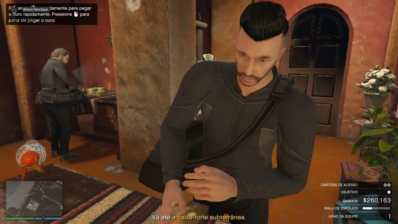 GTA V - Ultima Missao Cayo Perico Ft. zDèán