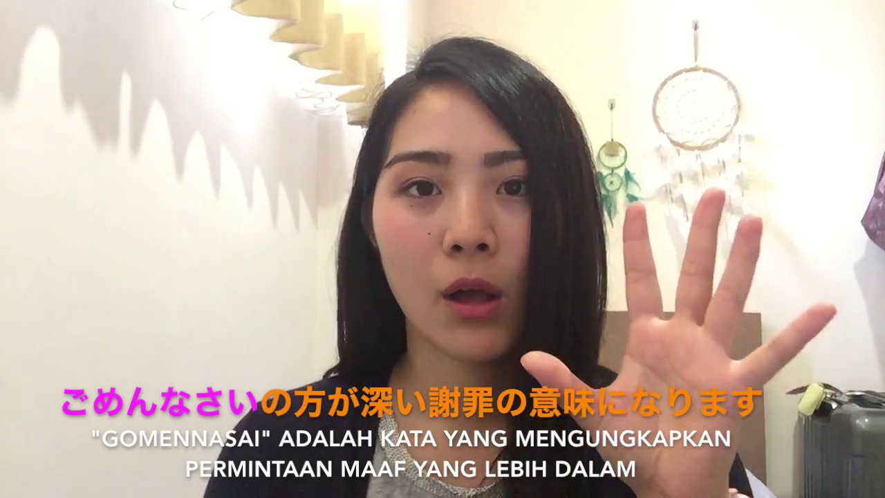 Salam　日本語の挨拶について