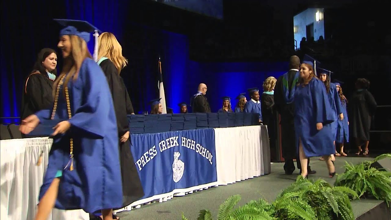 Cypress-Fairbanks ISD 2014 CY Creek Graduation