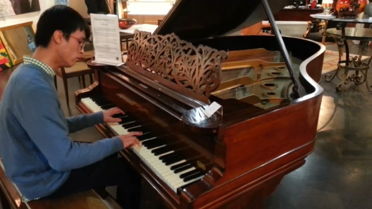 Schubert Impromptu on an antique piano