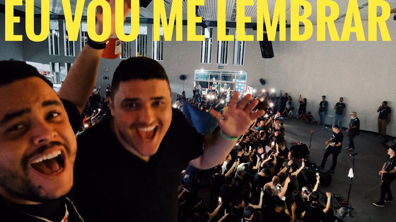 075. Fui no Show da Banda Resgate em Betim-MG | #vlog