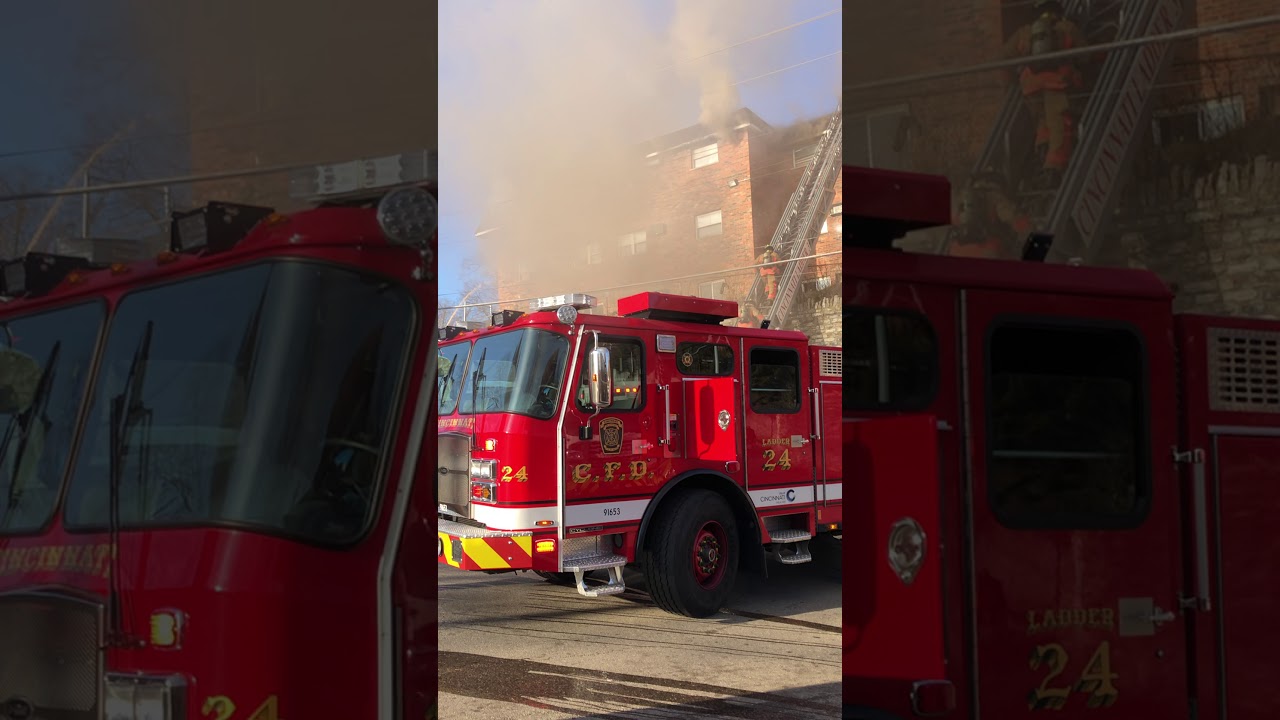 Cincinnati Multi Alarm Fire from Saturday morning Feb. 22nd