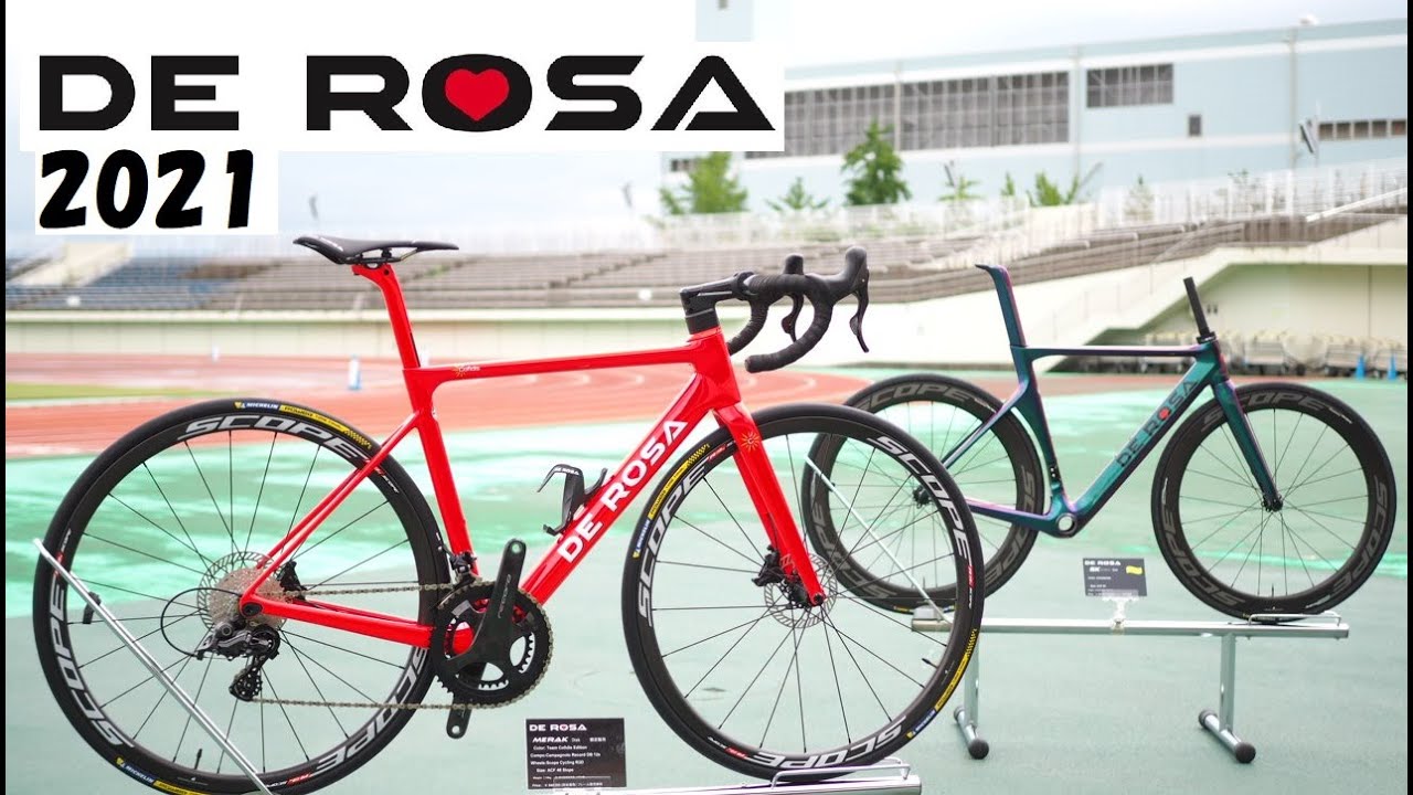 DE ROSA(デローザ) 2021年モデルの展示・試乗会に行ってきました！IDOL(アイドル)、SK(エスケー)、MERAK(メラク)それぞれ試乗したので印象なんかも語ってます！