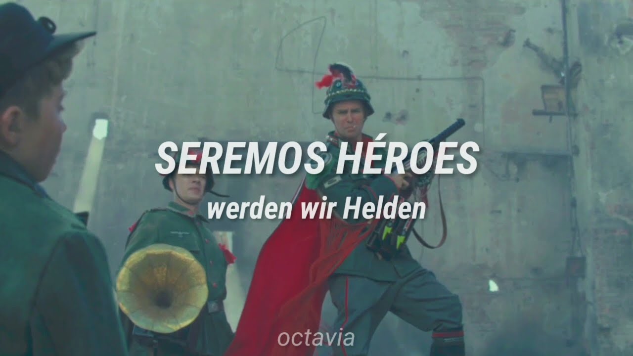 Helden - David Bowie |Sub Español/mit Text| [Jojo Rabbit]
