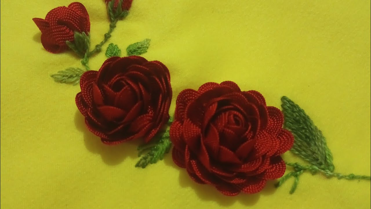 rosas de sianinha vermelha