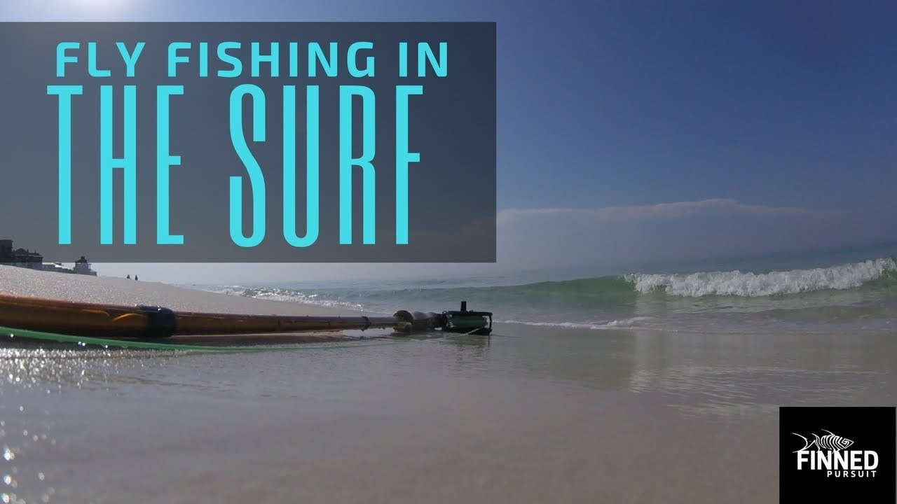 Finned Pursuit Season 1 Ep 6 -- Fly Fishing in the Surf for Ladyfish