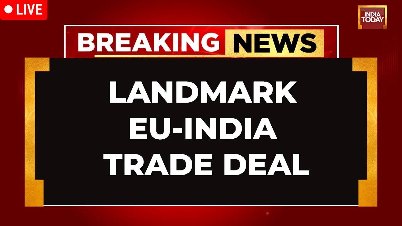 India-EU PC On NEW Trade Deal | PM Modi LIVE | Modi's Show Of Strength With Antonio, Ursula