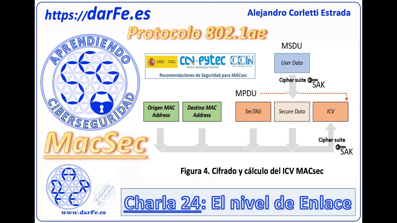 🌐 802.1ae - MacSec (nivel de Enlace) - Aprendiendo Ciberseguridad paso a paso - Charla 24