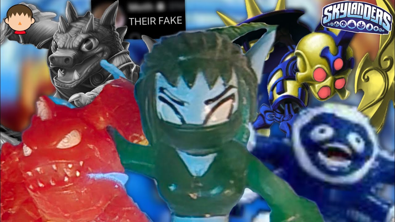 Бутлеги Skylanders