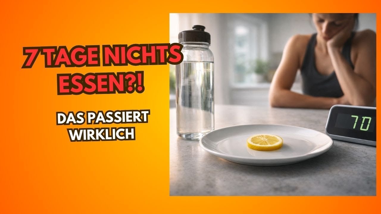 7 Tage nichts essen?! Das passiert WIRKLICH