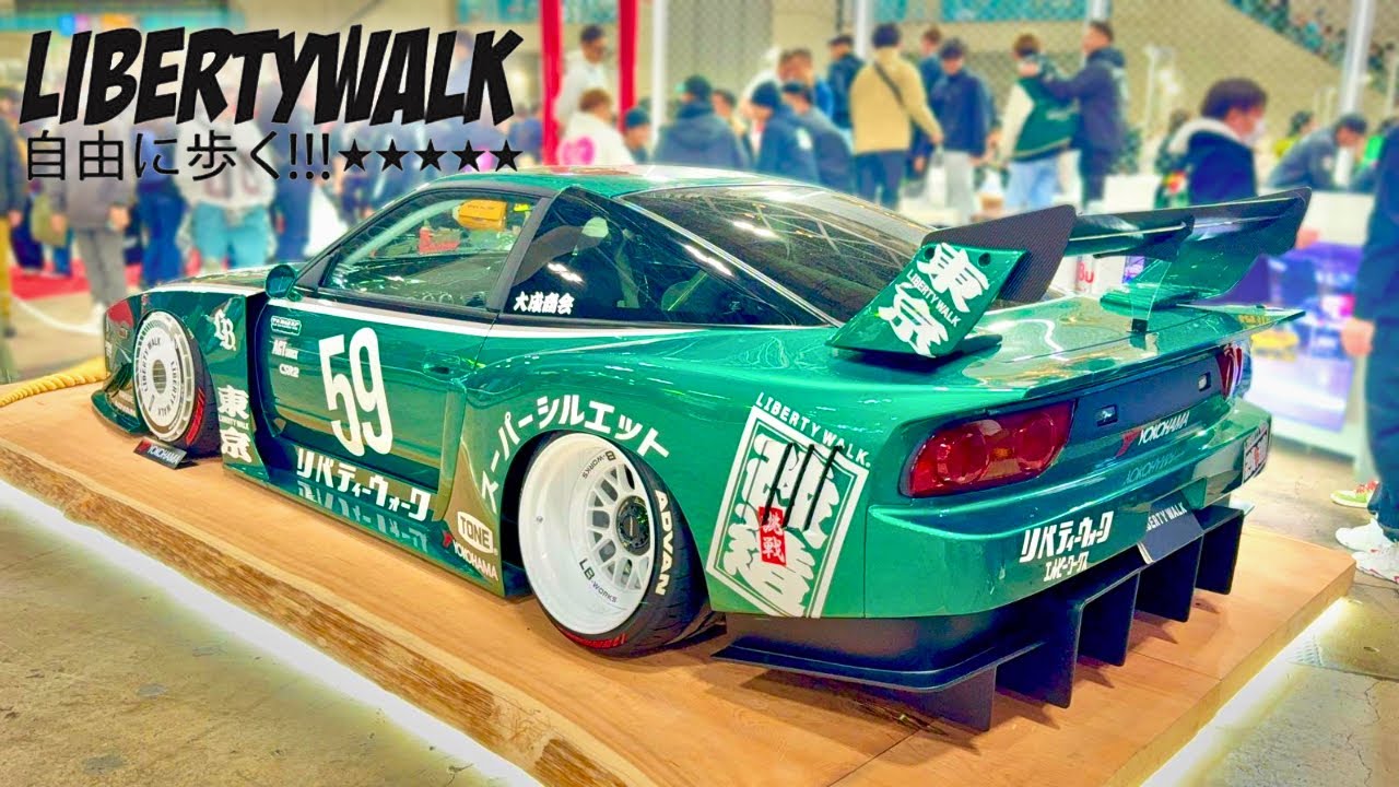 Liberty Walk surpreendeu com o 180SX & Resenha com a galera no TAS 2026