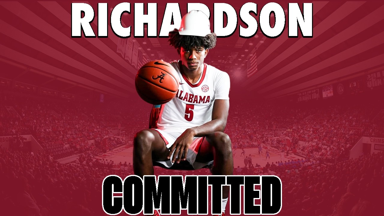 Jaxon Richardson COMMITS to Alabama Basketball - Elite Athlete with Crazy Upside Joins 2026 Class