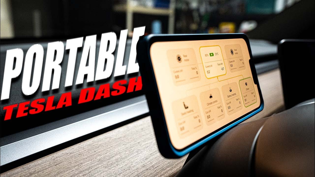 Портативная Tesla Dash: обзор Teslogic