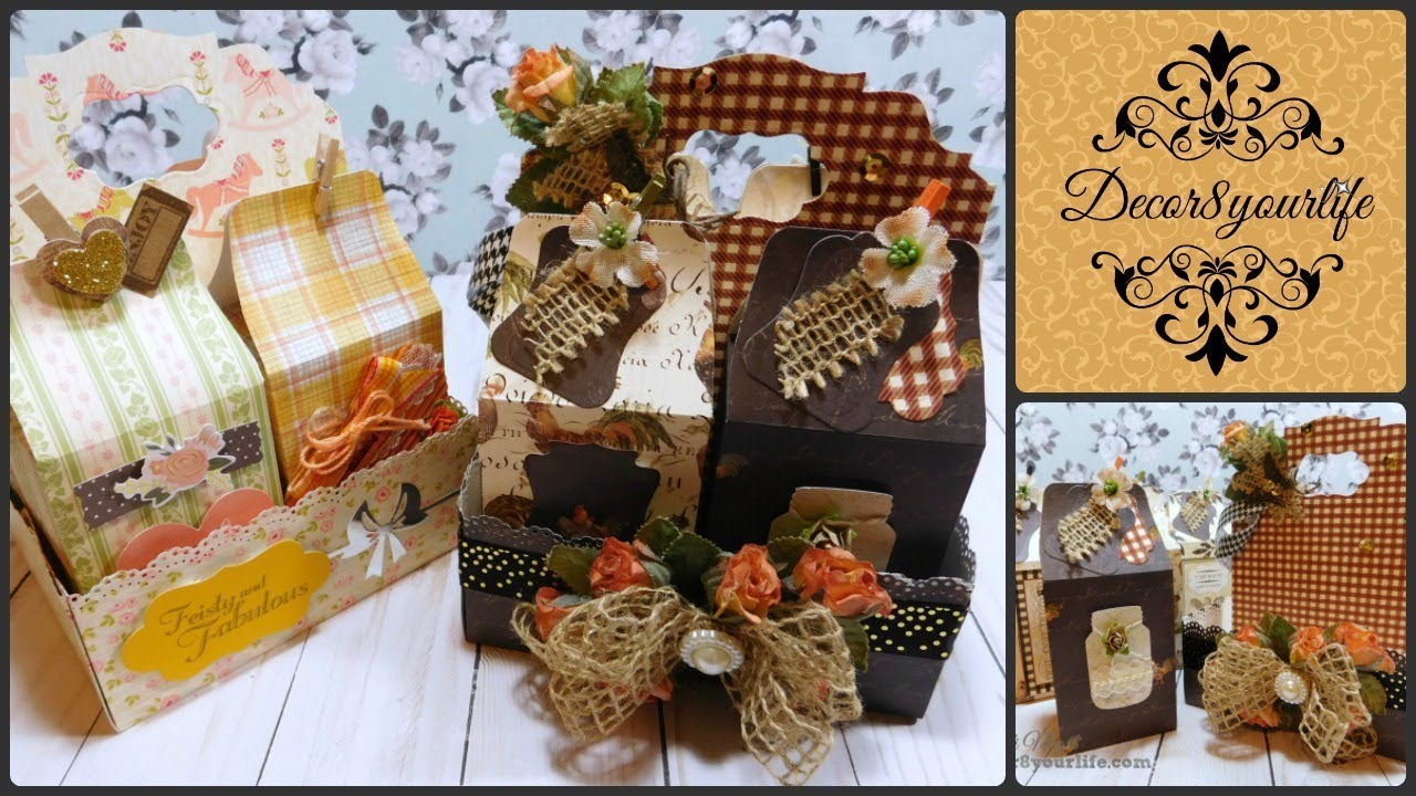 Milk Carton Carrier Box Tutorial