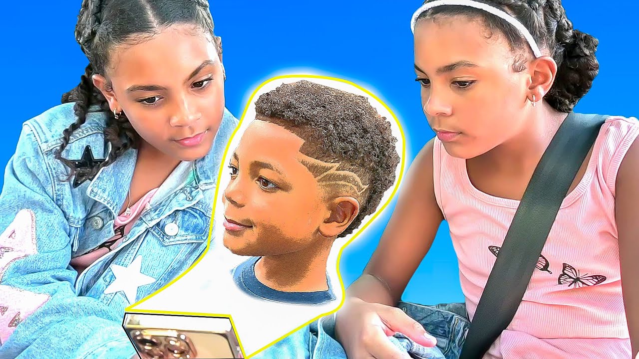 Jersey's School Haircut His Sisters Chose!