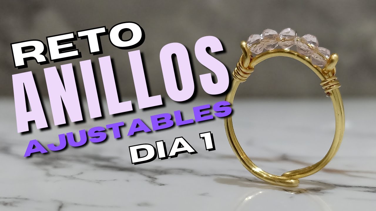 Anillo con cristales en Alambrismo | Reto de 5 Días (Día 1)