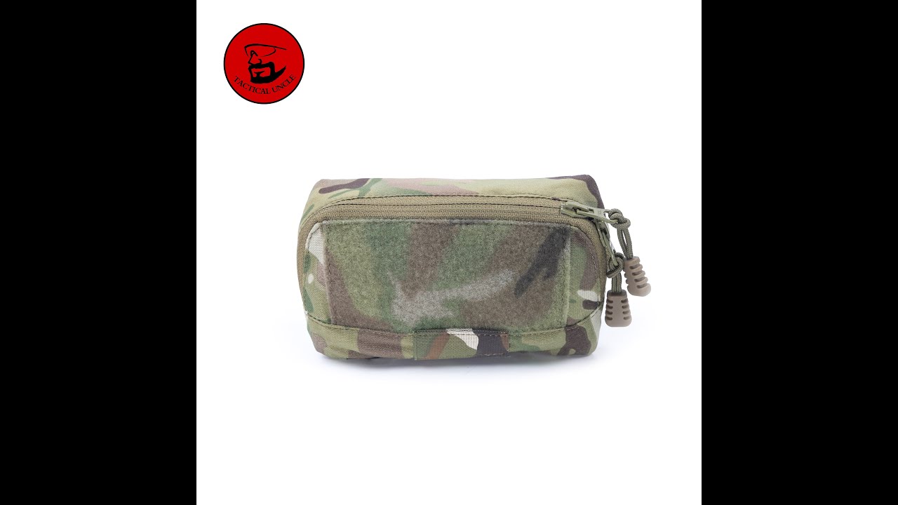 Tactical Military Molle Map Pouch Huting Equipment Airsoft Edc Bag Admin Panel Camping Accessories